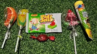 reviewing candies in parts of the asmr candy from around the world