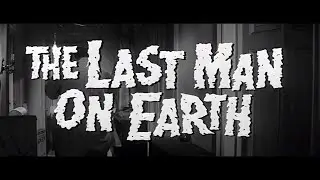 The Last Man on Earth (1964) FULL MOVIE | Vincent Price 