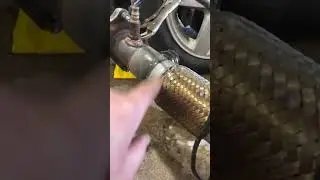 Утечка из гибкой трубы