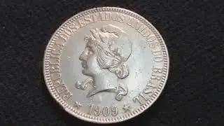 MOEDA DE PRATA(SILVER COIN)QUE VALE 30 MIL REAIS 💰E VOC&Ecirc; PODE TER EM CASA.