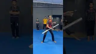Nunchaku training from stickmansilambam #shorts #nunchaku #nunchakufreestyle