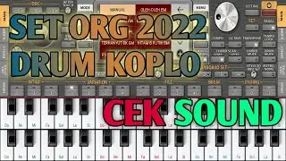 ORG 2022 SET DRUM KOPLO MANUAL 💯👍