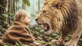 Animal Rescue Story: Baby Miraculously Saved from Lion | Raised by Gorilla's in the Wild