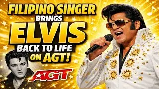 Filipino Singer Brings Elvis Back to Life on AGT | Shocking Performance