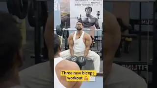 Three new biceps workouts 💪🏽Heavy curls &bull; Full pump Real gains #BicepsWorkout #ArmDay#GymLife#Muscle