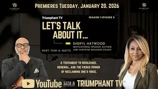 Let's Talk About It... Sheryl Hatwood, Motivational Speaker, Author and Certified Wellness Coach.