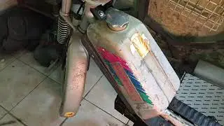 Renovácia Babetta 210 (ďalšia babetta) Ral 5015