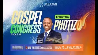 PHOTIZO || DAY 3 MORNING || GOSPEL CONGRESS 2025