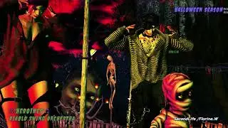 HeroinesｰDIABLO SWING ORCHESTRA/Halloween season dance in Secondlife