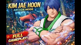 FATAL FURY: City of the Wolves 🔥 Kim Jae Hoon Arcade Mode Gameplay (FULL RUN)