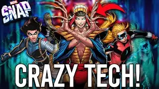 THIS LADY DEATHSTRIKE DECK HAD ME SPEECHLESS!!! *INSANE GAMES!* | MAREL SNAP