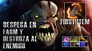 Insane Farm Lifestealer Battlefury First item - Godadico Dota