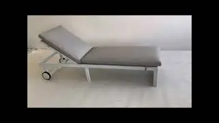New Design Aluminum Sun Lounger