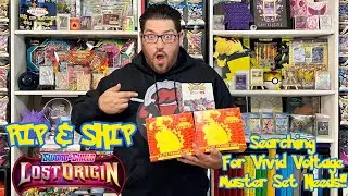 Master Set Vivid Voltage Hunting With Lost Origin Rip & Ship!!! Will we pull another Alt Art??