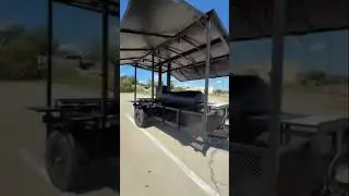 Custom Bbq Trailer for Jeff Wheeler #customsmoketraoler #smokegrill #bbq #bbqmeat #bbqmaster