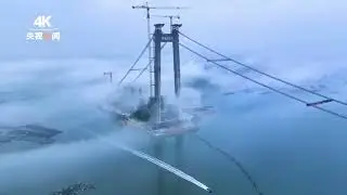 Zoomlion Tower Cranes Power the Longest Sea-Crossing Bridge in Guangxi