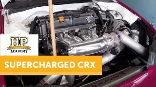2.5L K24 Supercharged CRX - Mighty Mouse Time Attack Car