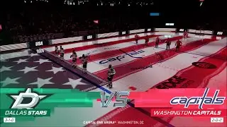 NHL 25 | Dallas Stars vs Washington Capitals | Capital One Arena | PS5 UHD 60FPS