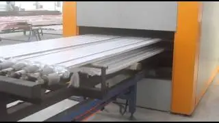 wood grain effect machine for aluminum profile/sheet