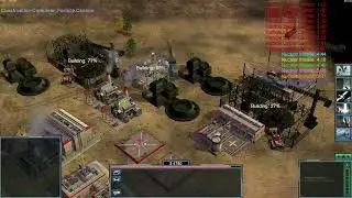 USA Laser 1 vs 7 China Infantry (Brutal Armies) - C&C Generals Zero Hour (No Commentary)