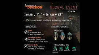 Global Event: Strike / Tom Clancy's The Division / #Kamikazevondoom #TheDivision #GEStrike