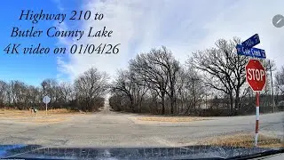 This Quiet Kansas Road Leads to a Beautiful Surprise | Butler County Lake 4K