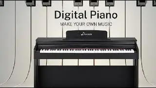 Donner DDP 100 88 Key Weighted Action Digital Piano, The Sound and the Feel of a Real Grand