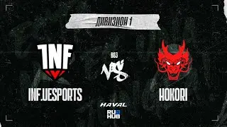 INF.UESPORTS vs Hokori, DPC SA 2021/22, bo3, game 2 [Mila & Jam]
