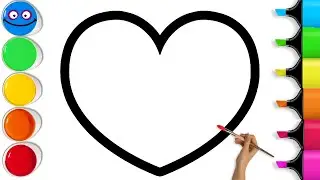 How To Draw a Sweet Heart | Heart Drawing | Easy Step By Step Tutorial