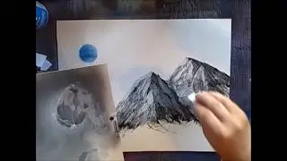 How to Spray Paint Mountains Full Tutorial 1