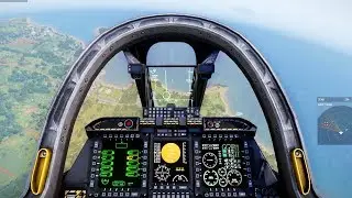 ArmA 3 - A-10 Thunderbolt Close Air Support (CAS)! Laser Guidance Anti Tank (AT) Mission!