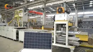 Semi-Auto PV Module Recycling Line | Efficient Solar Panel Waste Processing