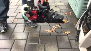 Authentic Motosk8 motorized rollerblades VERY RARE Roller BladesVideo Dec 23, 12 54 52 PM