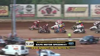 BAPS Motor Speedway | Bud Bricker Nationals Super Sportsman Highlights | 5/22/21
