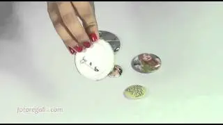 Spille personalizzate rotonde - Fotoregali.com