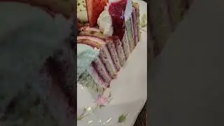 Dessert #dessert #cakes #cakesandbakes #strawberry #pistaicecream #yummilicious #trendingshorts