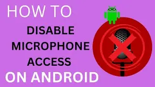 How to Disable Microphone Access on Android