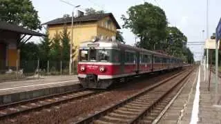 Polish Trains - Old Electric Multiple Unit EN57 &ndash; 1416 in Rudzienice