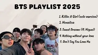 2025 BTS Playlist Subscribe #echolyrics #kpop #bts #easylyrics #jin #jhope