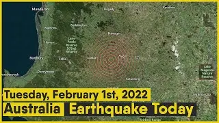 Australia Earthquake Today | 4.3 magnitude earthquake felt across Wagin, | February 1st, 2022