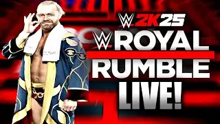 LIVE! | WWE 2K25 Universe Mode: Royal Rumble PLE - January, Week 4 | EPISODE 123