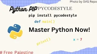 Python PIP: PYCODESTYLE