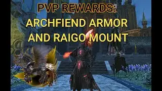 【FFXIV】 Archfiend Armor and Raigo mount