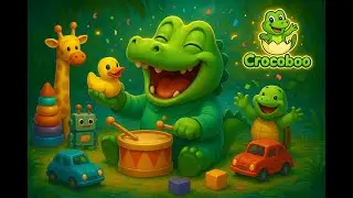 Croco&rsquo;s Toy Obsession 🧸🐊 | Fun Kids Story & Poem #kidspoems #crocoboo #cartoon #animation #toys