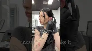 Industrial piercing but make it chains ⛓️ | Melbourne Piercer @lyla.piercings