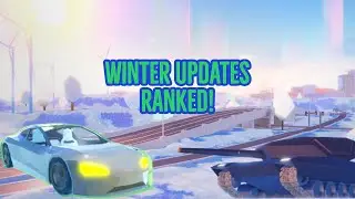 All 5 Winter Updates Ranked! | Roblox Jailbreak