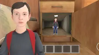 A SECRET WAY TO THE BACKROOM IN SCHOOLBOY RUNAWAY - STEALTH !! 🤯 || TINY MODE ||