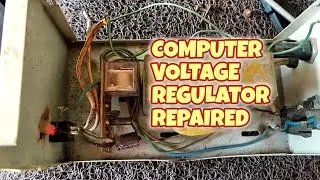 Computer Voltage Regulator Repaired 