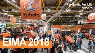 EIMA : Kubota stand Bologna Italy ! | 2018