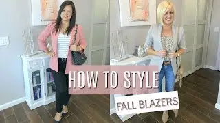 Ways to Style a Blazer for Fall | Blazer Outfit Ideas & Lookbook